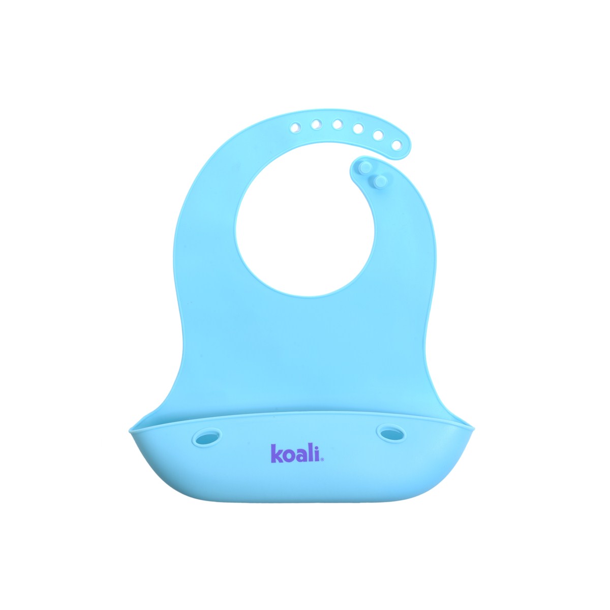 Cuchara de Silicona para Bebé Koali Celeste