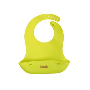 Babero de Silicona para Bebé Koali Color Verde