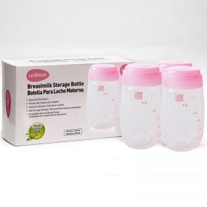 Botellas para almacenamiento de leche materna unimom