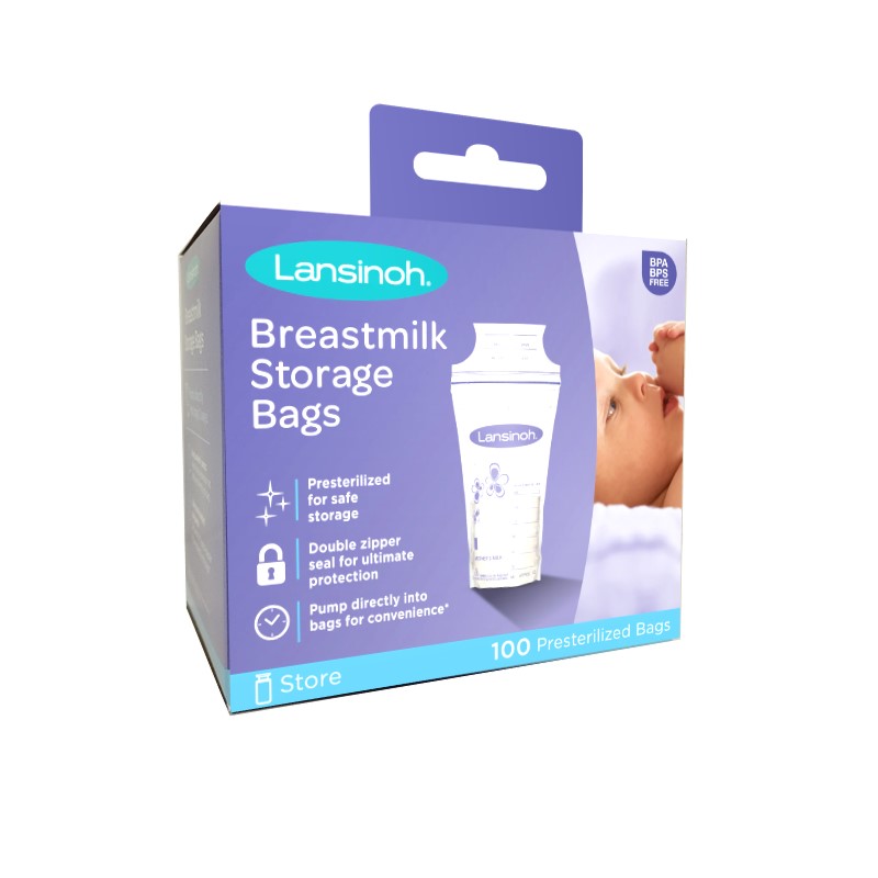  Lansinoh bolsas de almacenamiento para leche materna, LA-008,  1, 1 : Bebés
